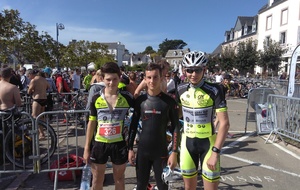 Super chrono des cadets sur le triathlon de Locquirec !